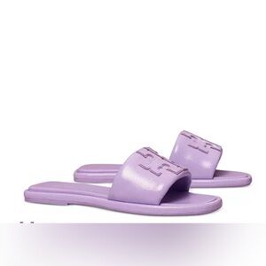 Tory Burch Double T Sport Slide Sandal - Size 7